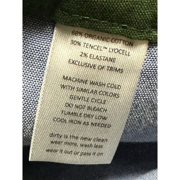 NEW Toad & Co Womens Size 10 Earthworks High Rise Cropped Pant Pasture Green $95 - Picture 8 of 8
